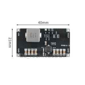 Boost Voltage Regulator Step Up 6a,Input 2.7v-10v To 12v,9v,12v Adjust