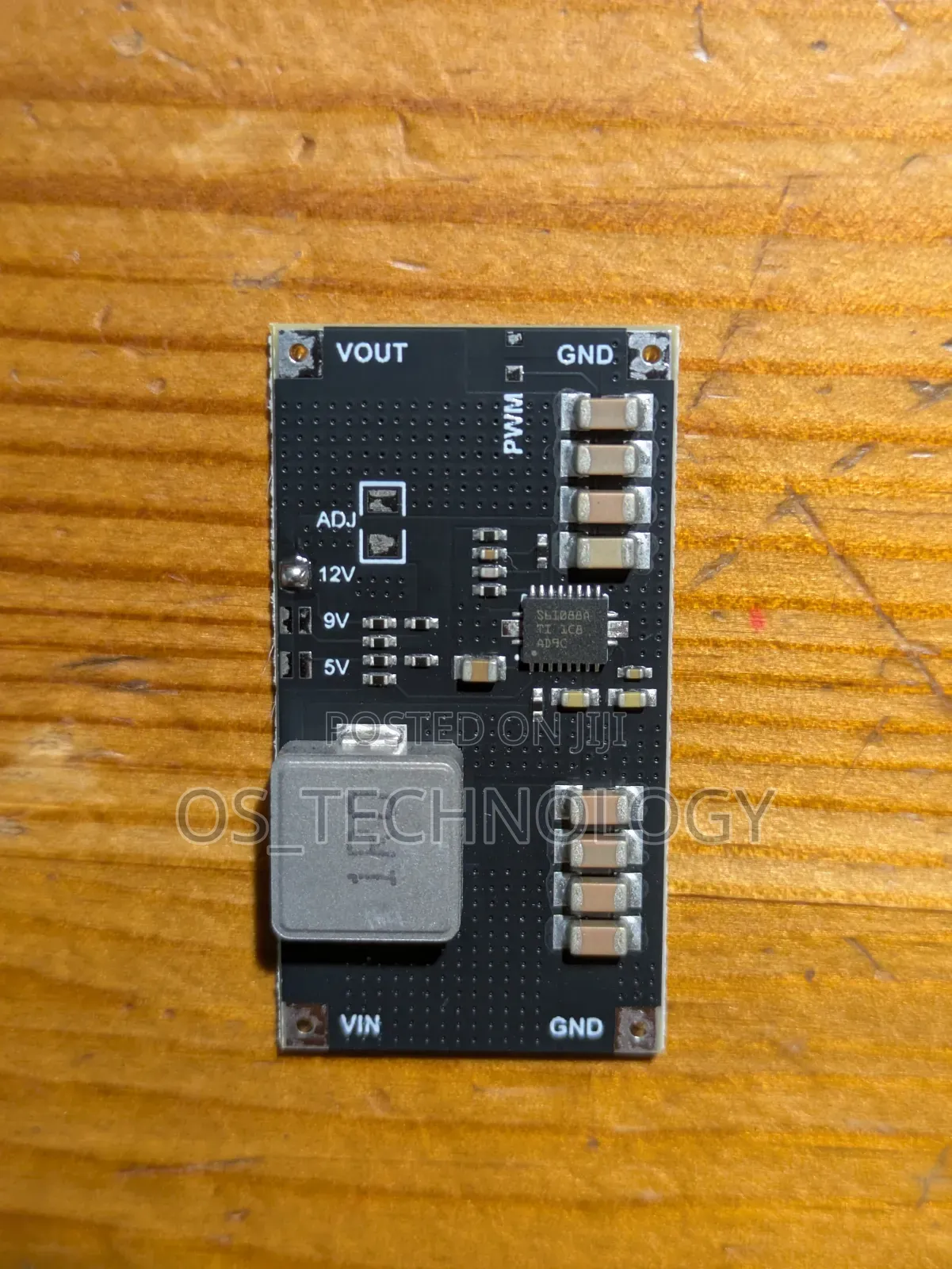 Boost Voltage Regulator Step Up 6a,Input 2.7v-10v To 12v,9v,12v Adjust