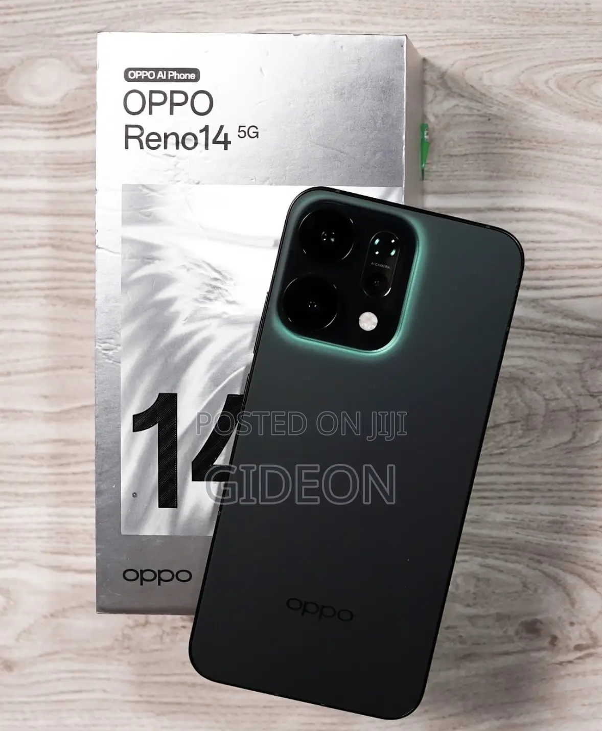 New Oppo Reno14 512 GB Green