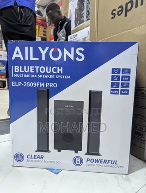 Ailyons Subwoofer Elp-2509fm Pro