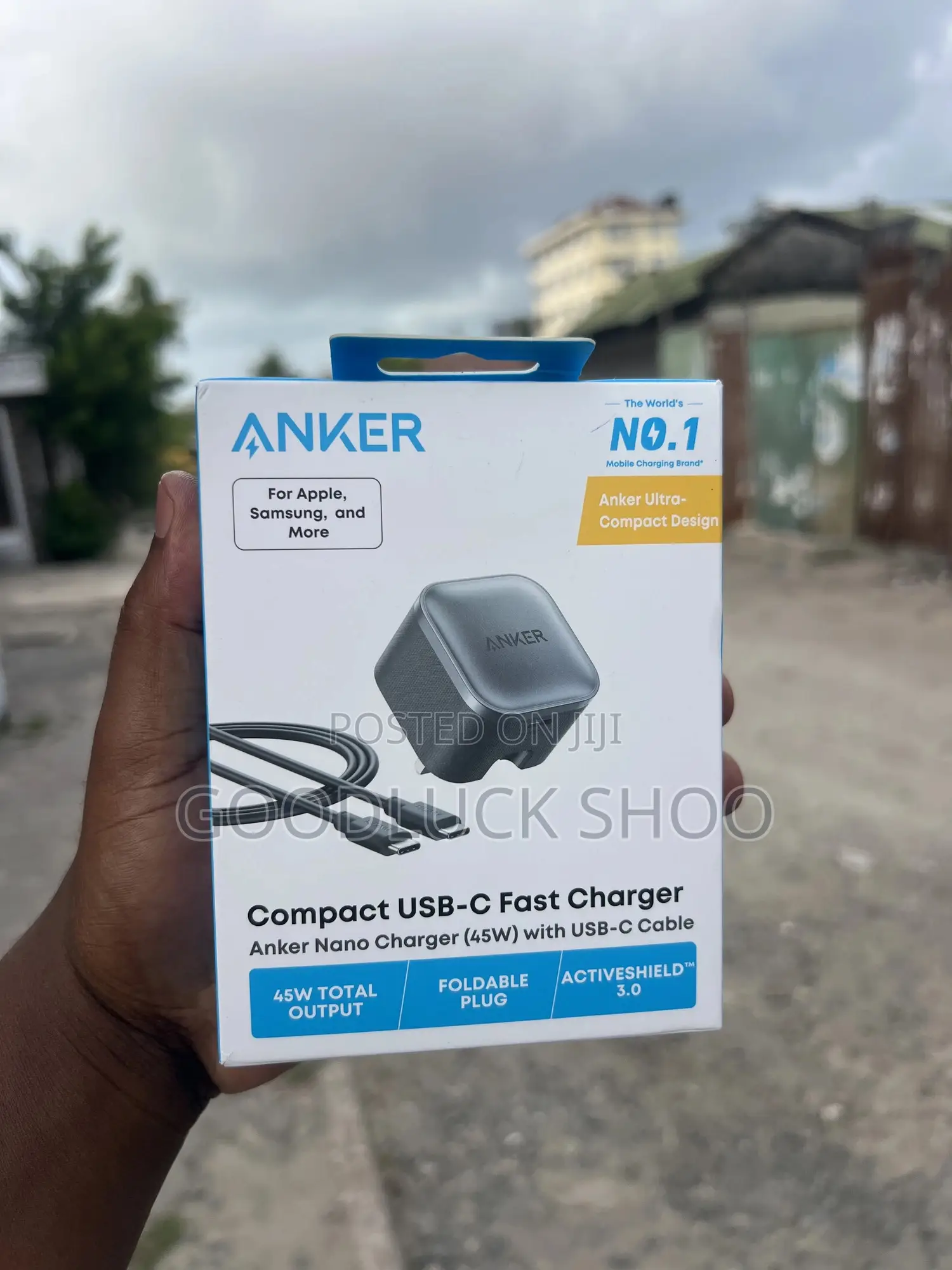 Anker Nano Charger (45w) With Usb-c Cable