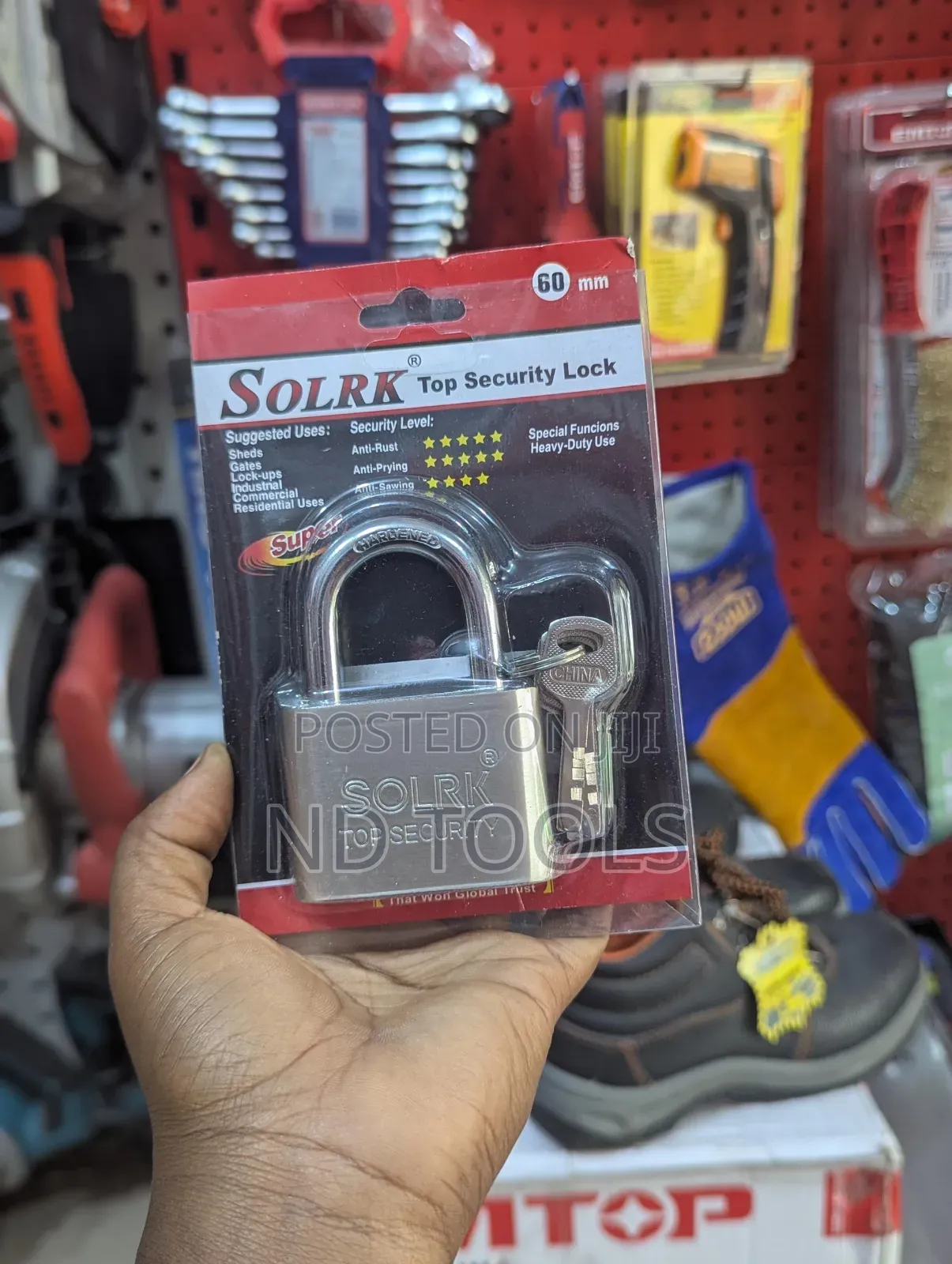 Padlocks 60mm Solrk
