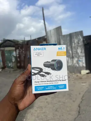 Anker Nano Car Charger (167.5w, 3 Ports)