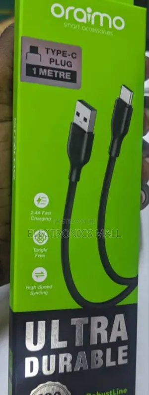 Oraimo Robustline Ocd-114c Type-C Plug Cable 1m7