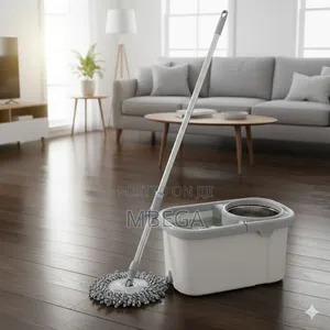 Steel Rotary Mop and Bucket