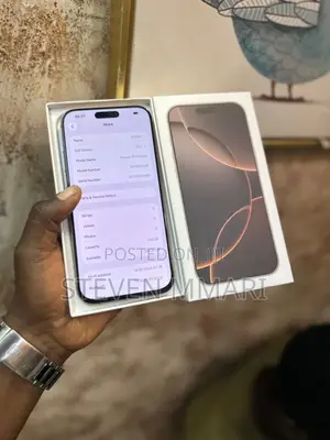 New Apple iPhone 16 Pro Max 256 GB Gold