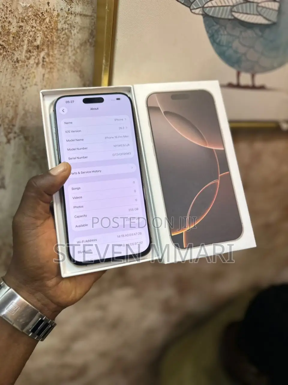 New Apple iPhone 16 Pro Max 256 GB Gold