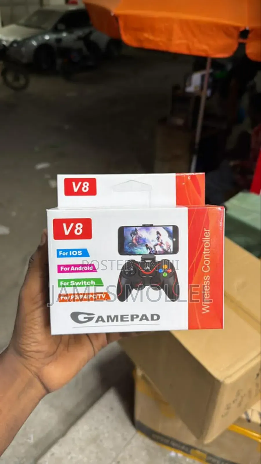 V8 Phone Game Pad