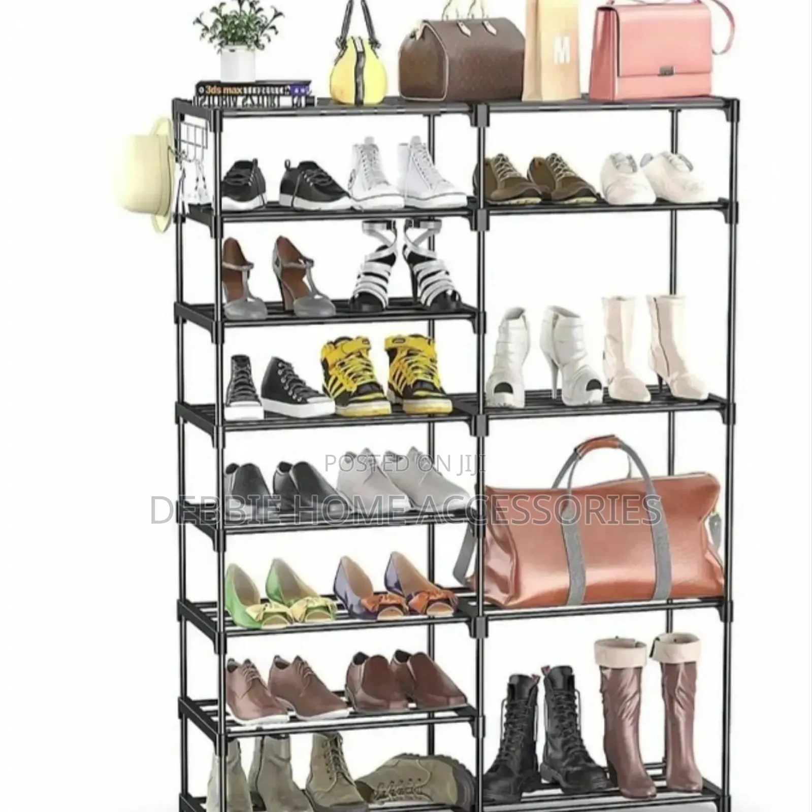 Basstop 8-tier Stackable Shoe Rack.