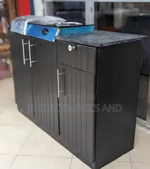 Kitchen Cabinet Milango Mitatu Kubwa Ina Droo (Cabinet Only)