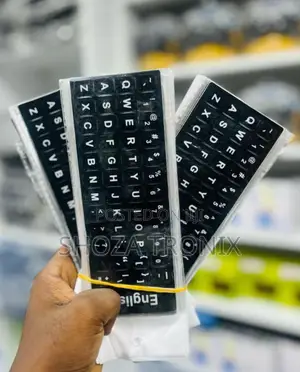 English Keyboard Stickers
