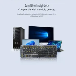 Ultra-Thin Folding Wireless Keyboard