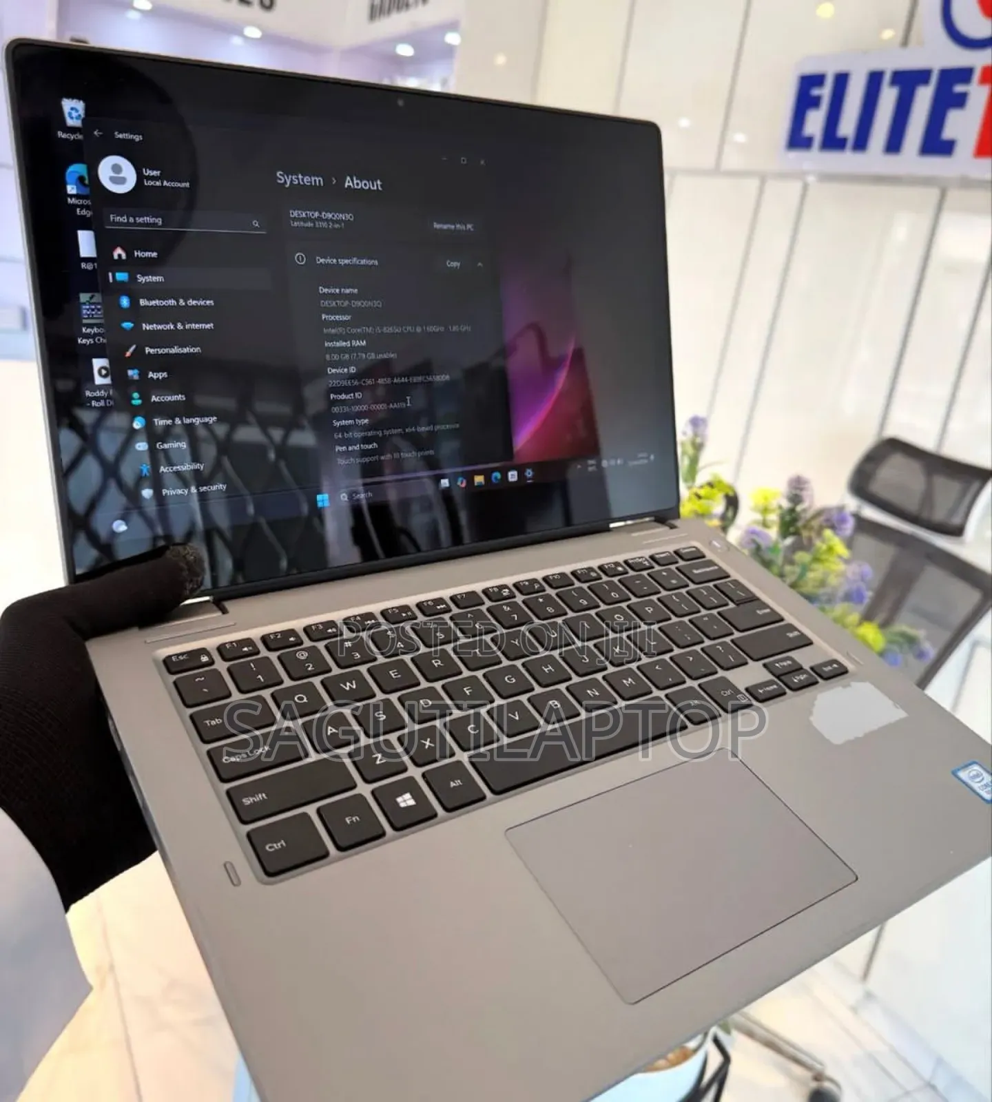 Laptop Dell Latitude 3310 8GB Intel Core I5 SSD 256GB
