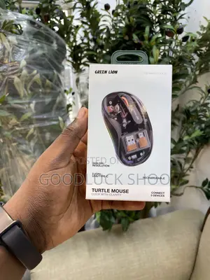 Green Lion Turtle Wireless Mouse