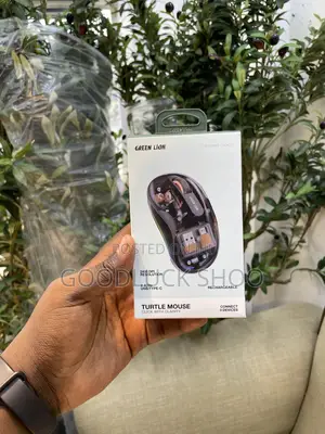 Green Lion Turtle Wireless Mouse