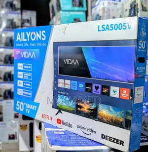 Furahia Netflix Youtube Kwenye Ailyons 50” Smart Tv 