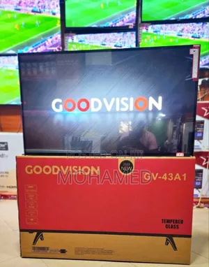  Goodvision 43” Led Tv – Screen Kubwa, Picha Kali Glass Imara! 