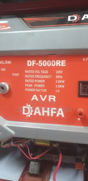 3500w Dahfa Gasoline Generator Df5000re