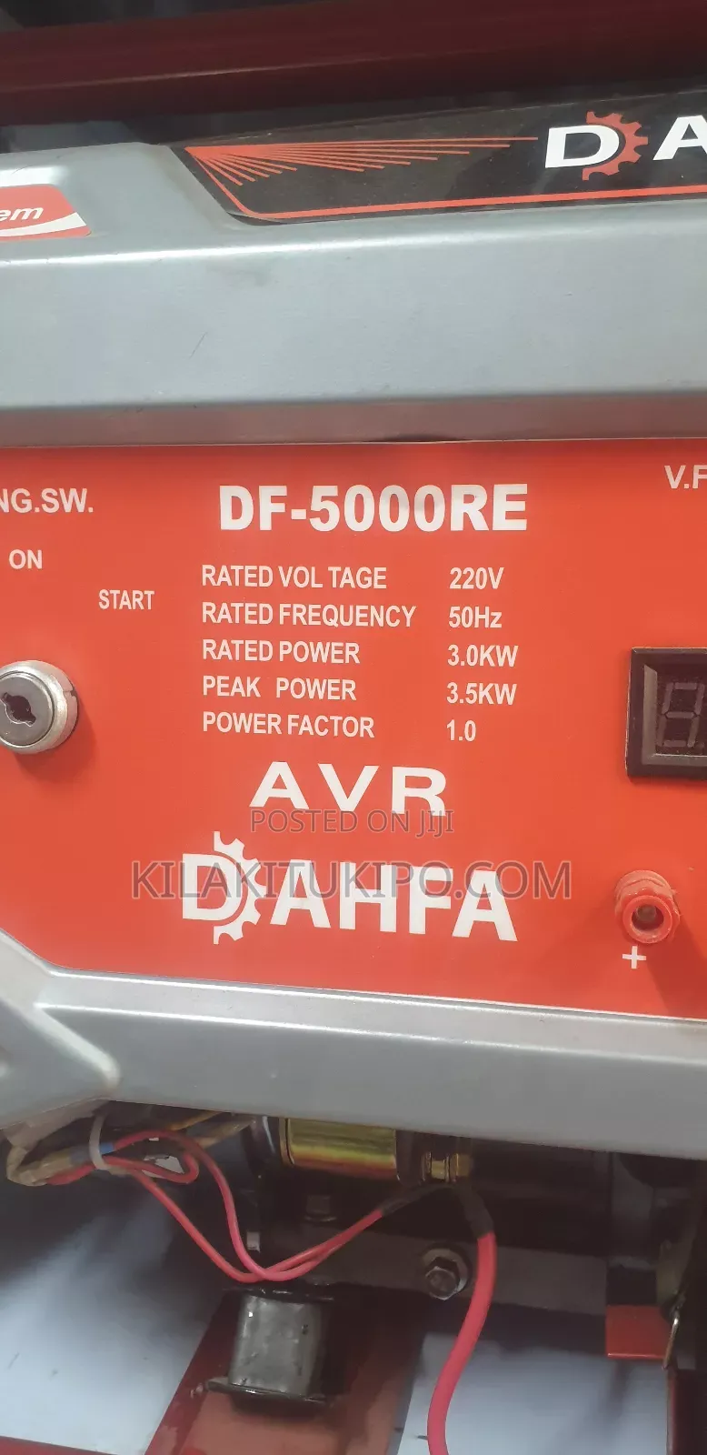 3500w Dahfa Gasoline Generator Df5000re