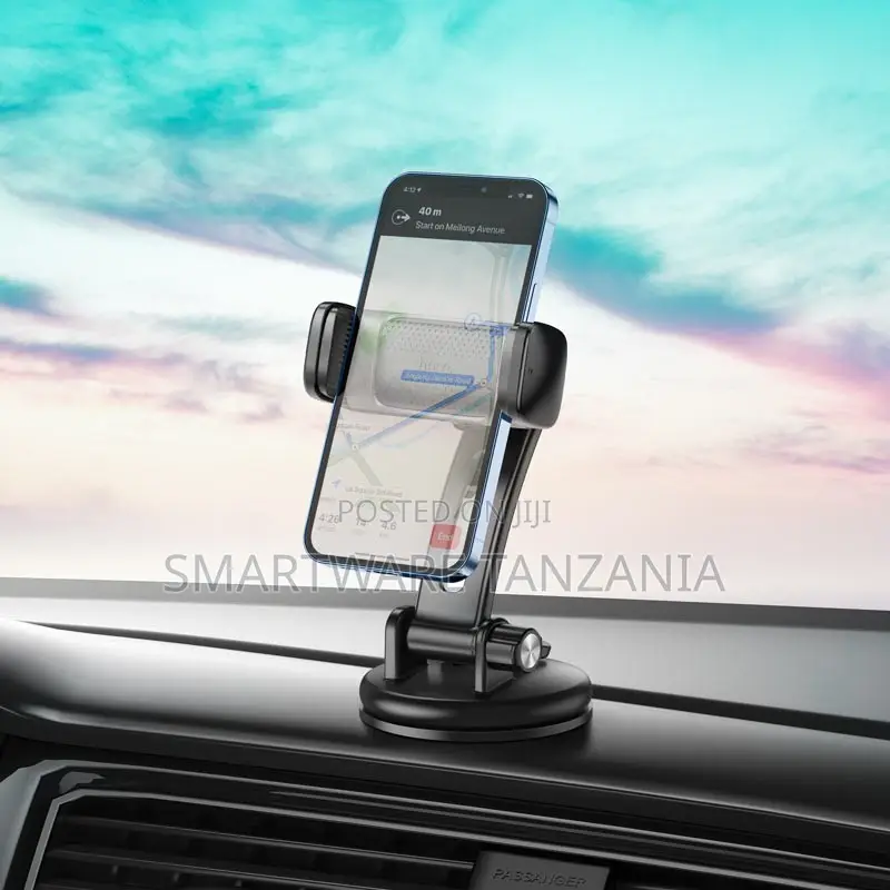 Hoco Premium Car Phone Holder Suction Cup Dashboard Mount 360 Angle