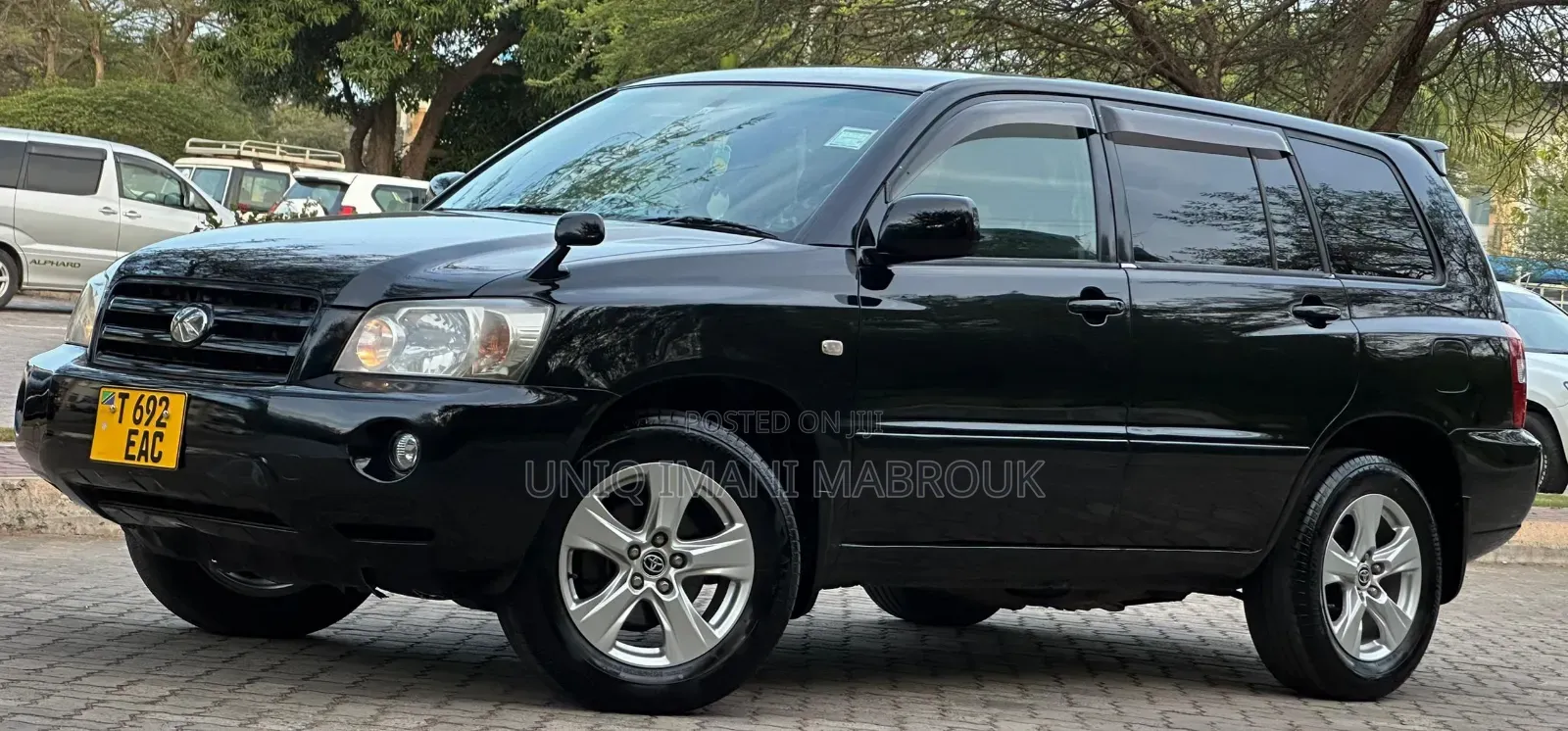 Toyota Kluger 2005 Black