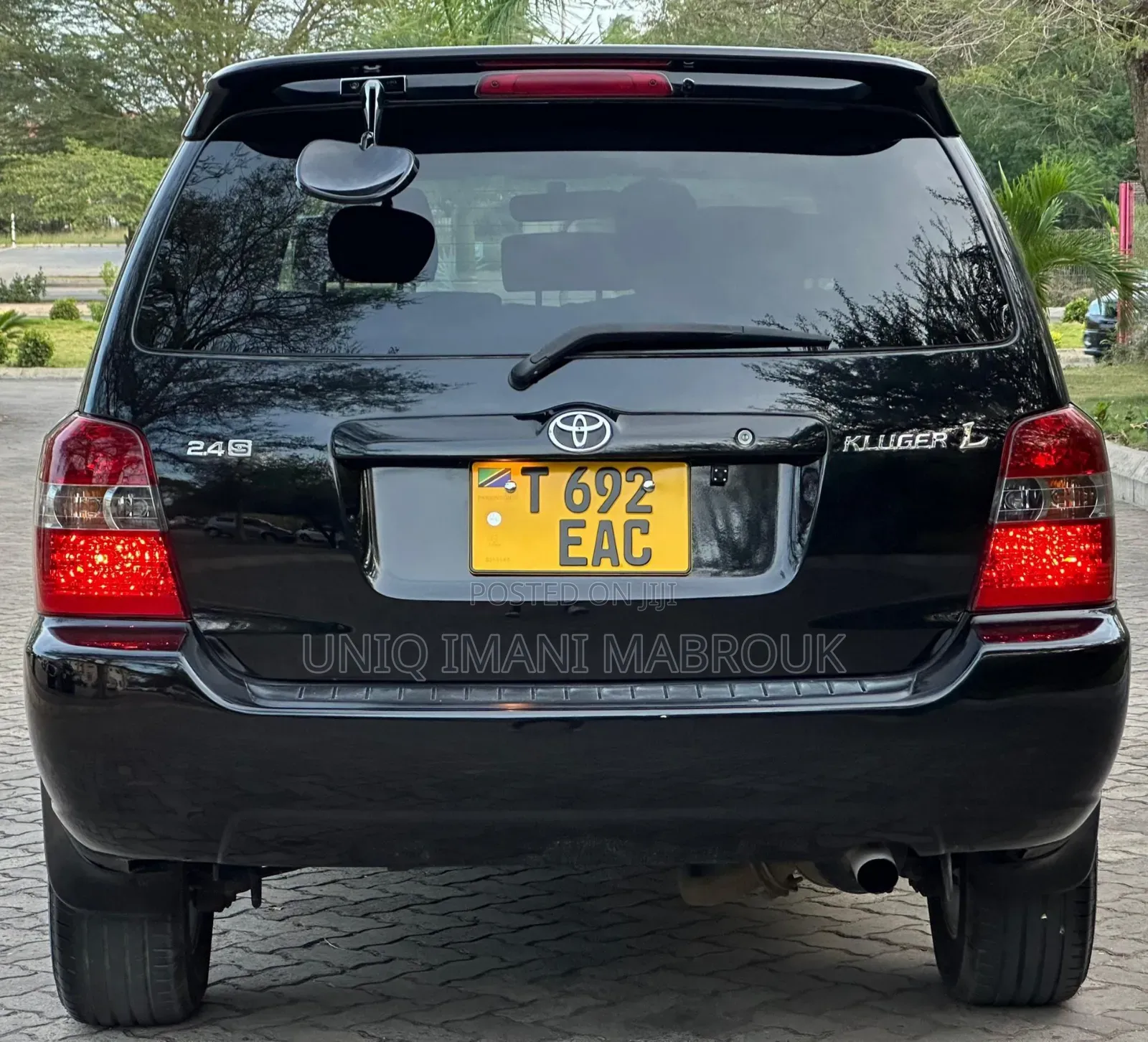 Toyota Kluger 2005 Black