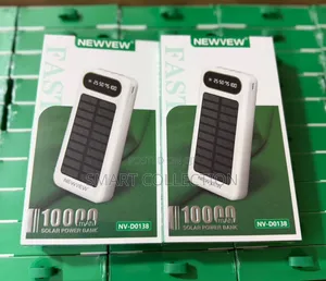 Newview 10,000 Mah High Performance Solar Powered Powerbank