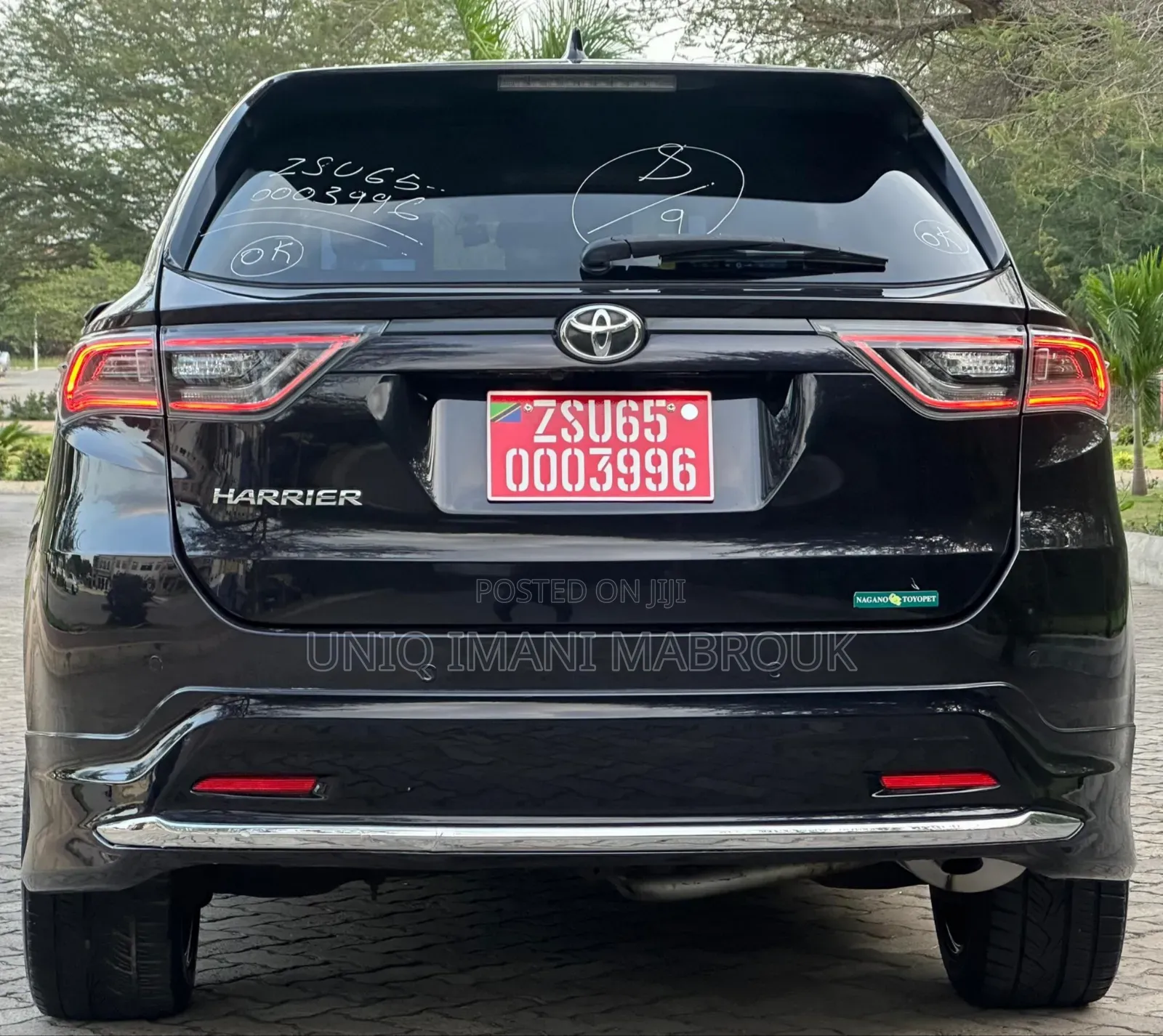 Toyota Harrier 2015 Black