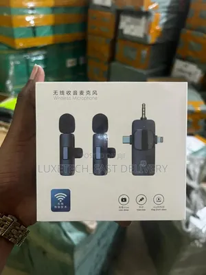  3-in-1 Wireless Lavalier Microphone Set Original