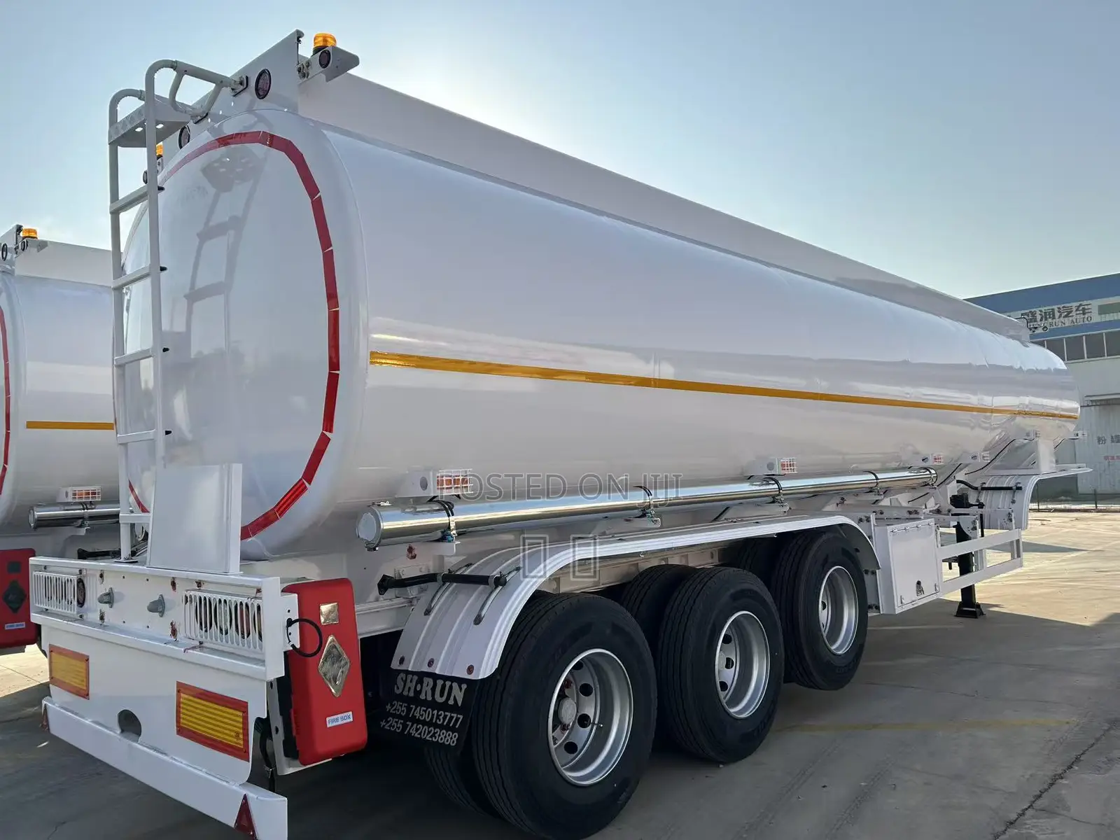 45000l Aluminum Tank 6 Compartments