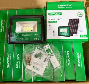 50w Solar Light Kit With Panel Remote Control