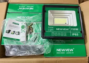 150w Solar Lighting Kit With Panel Remote Control