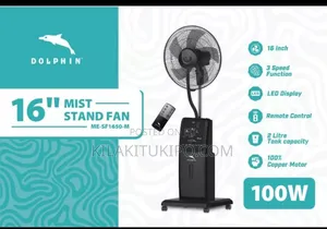 16" Mist Fan (Sf1650-M)
* 3 Speeds * Water Tank
* Heavy-Duty Motor