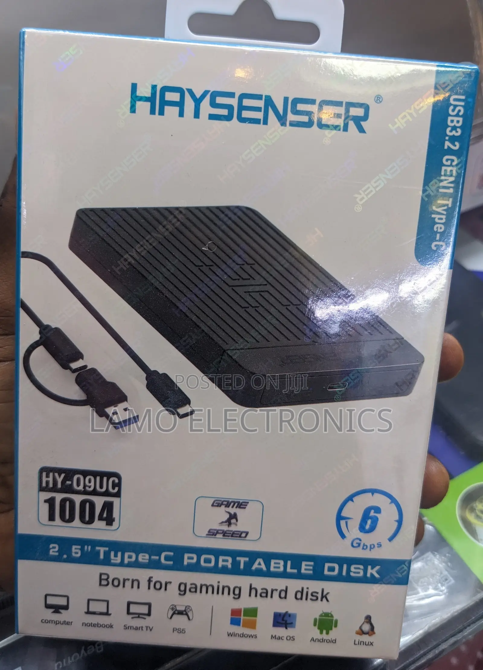 Haysenser Hy-Q9uc 1004 2.5" Type-C Portable Disk External Case