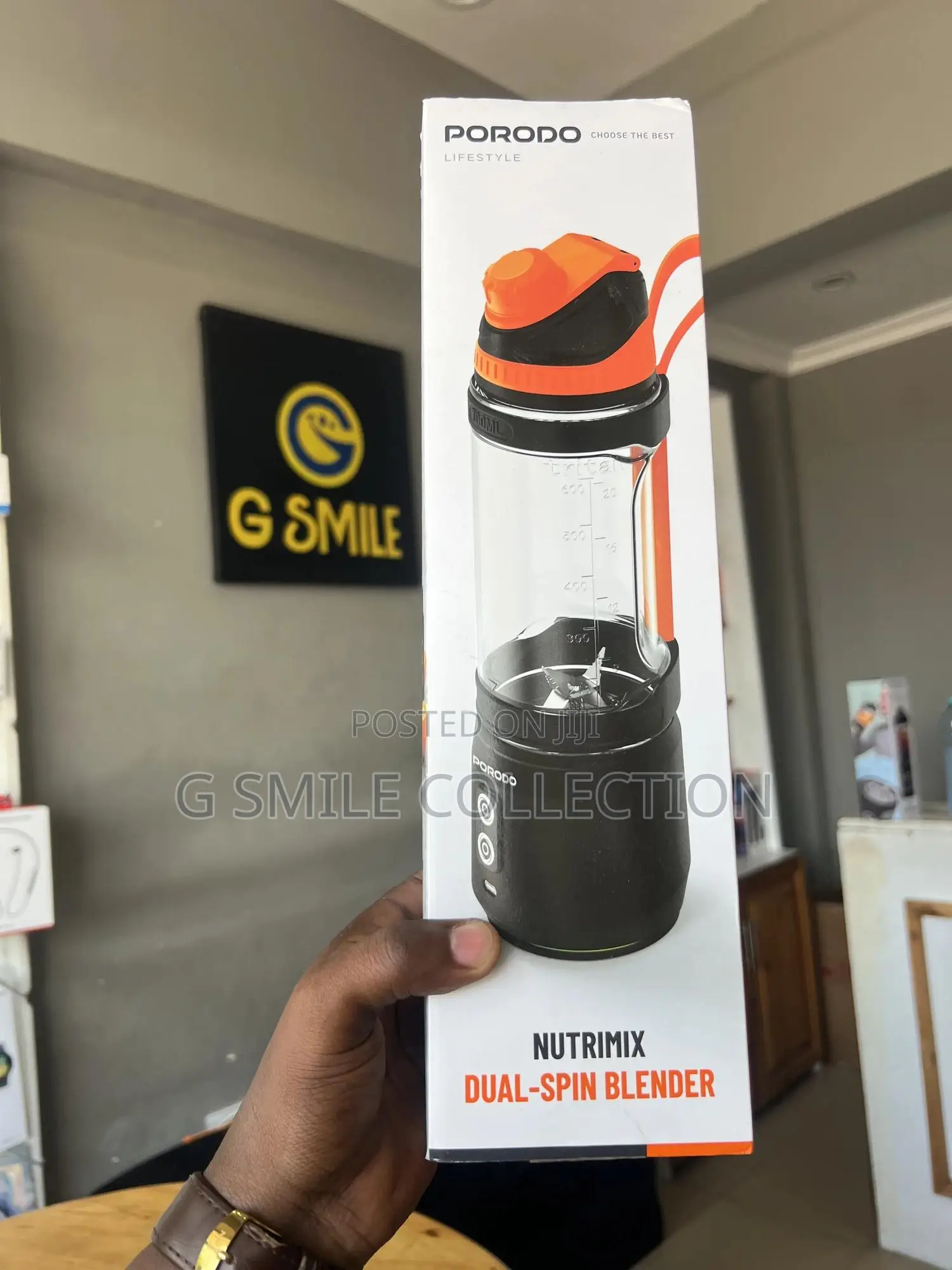 Porodo Lifestyle Nutrimix Dual-Spin Blender