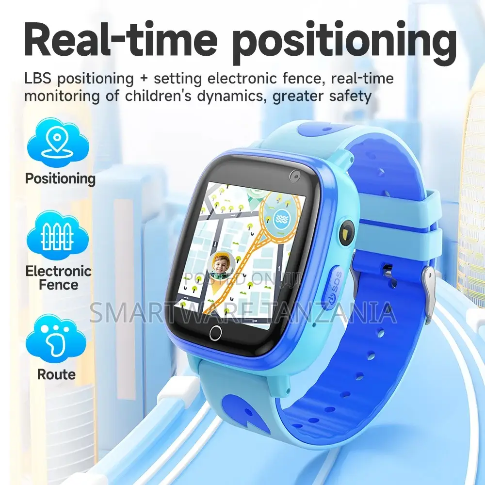 Hoco Y106 Kids Smart Watch 4g Gps Ipx7 Waterproof Pink Girls