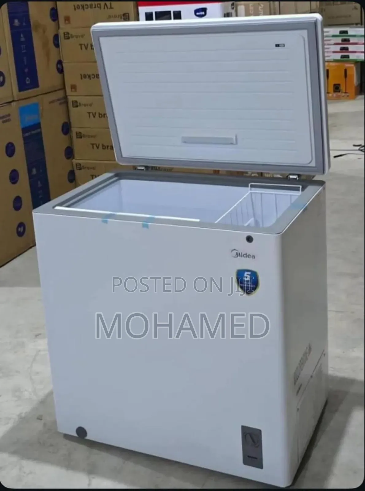 Midea Freezer 150l Mpya Kabisa Baridi Kali Matumizi Madogo Ya Umeme