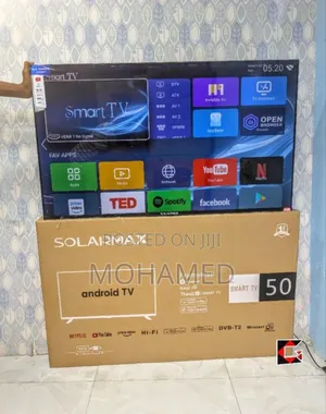 Solarmax 50” Android Smart Tv – Frameless, Ultra Hd, Android Original!