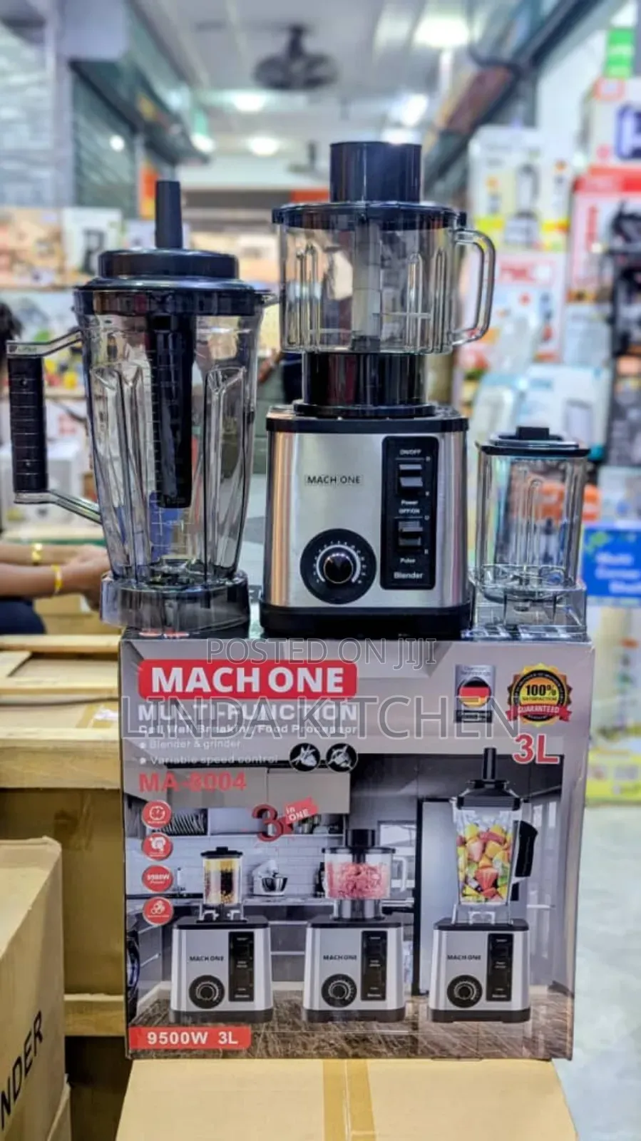Mach One Multifunction Blender 3 in 1, 3l