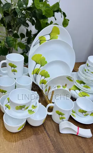 Dinner Set 50pcs, Dishwasher and Microwave Safe