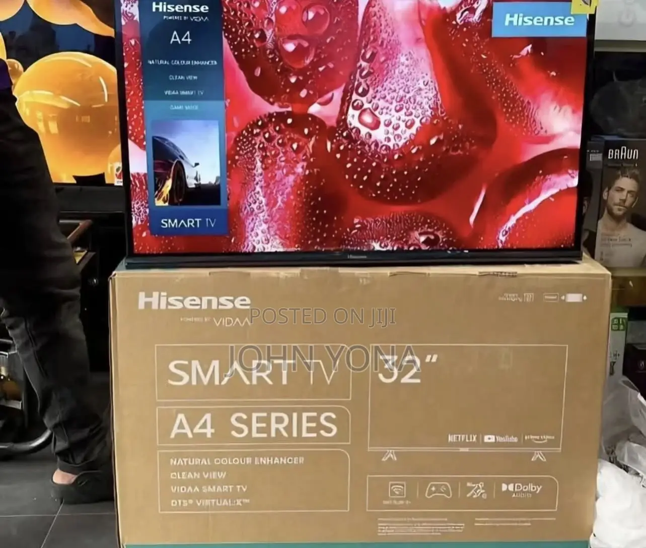 Hisense Inch 32 Smart A4