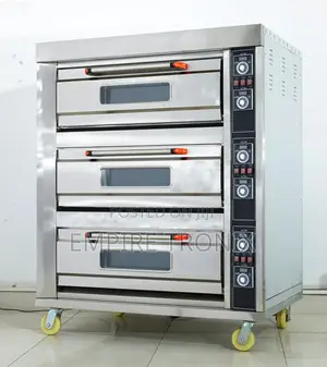 HGB-60d 3-Deck 6-Tray Electric Oven 19.8kw