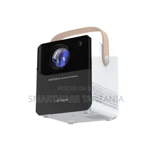 Kayesu Led Projector Full Hd 1080p Portable Handle Home Theater