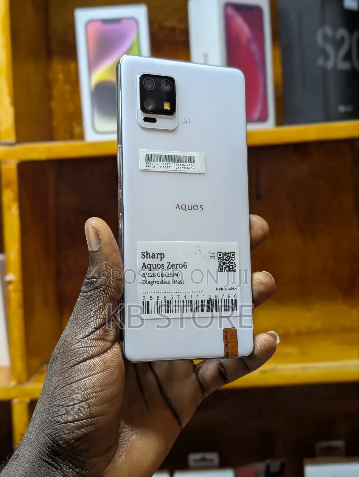 Sharp Aquos zero6 128 GB White