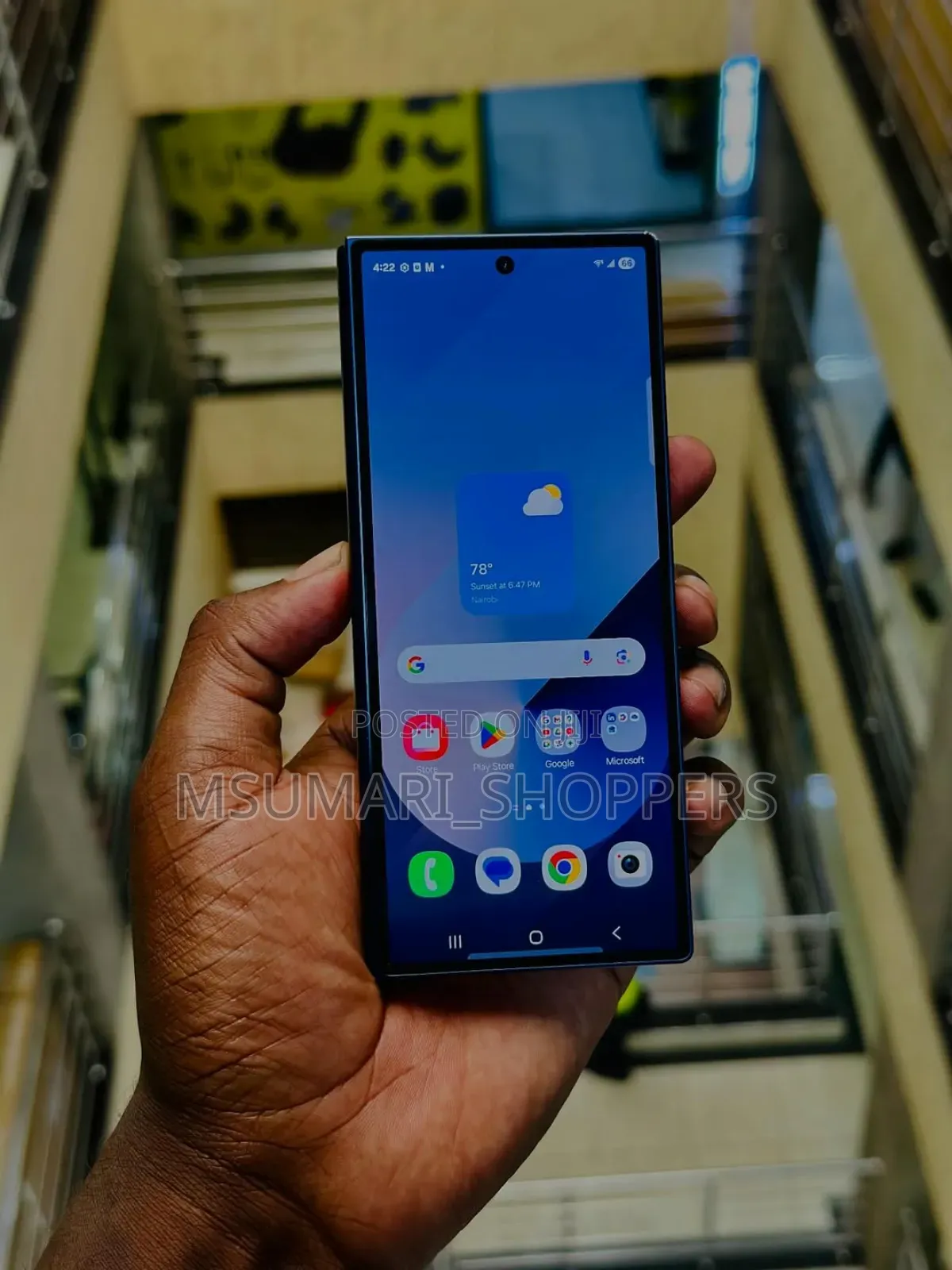 New Samsung Galaxy Z Fold6 512 GB Blue