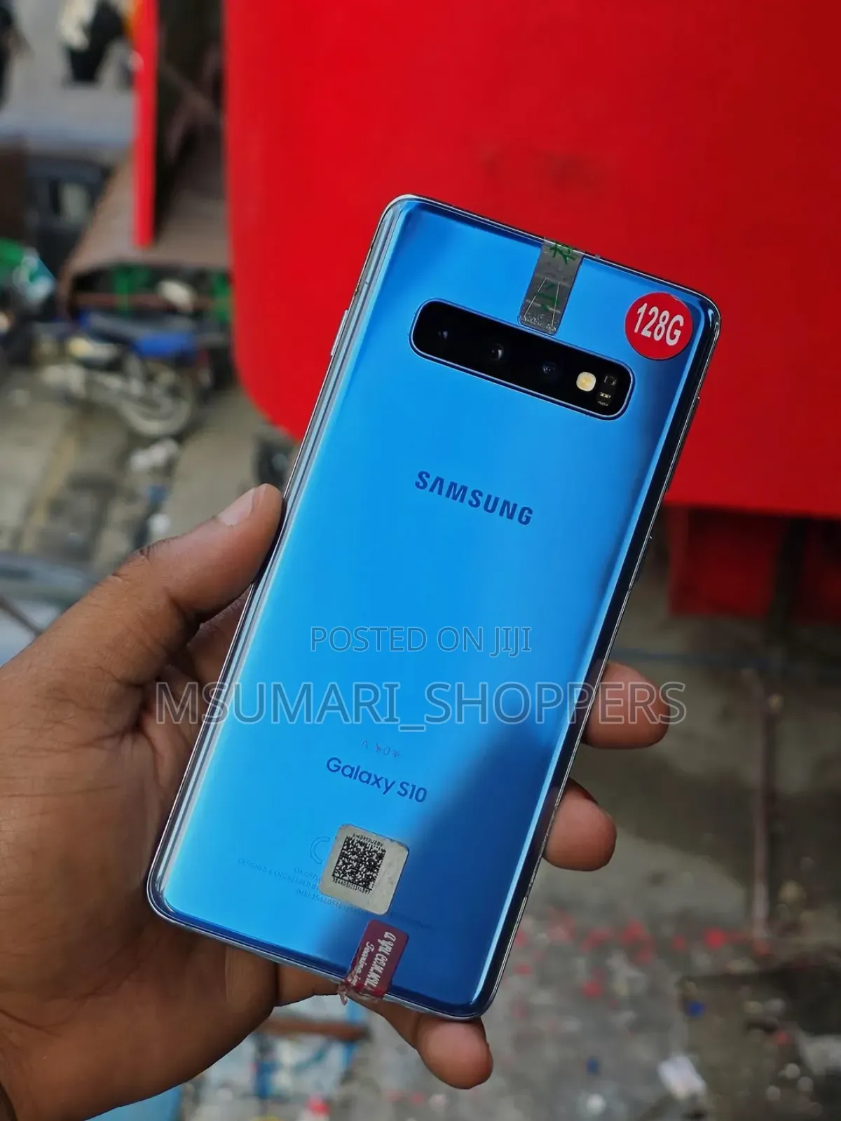 New Samsung Galaxy S10 128 GB Blue