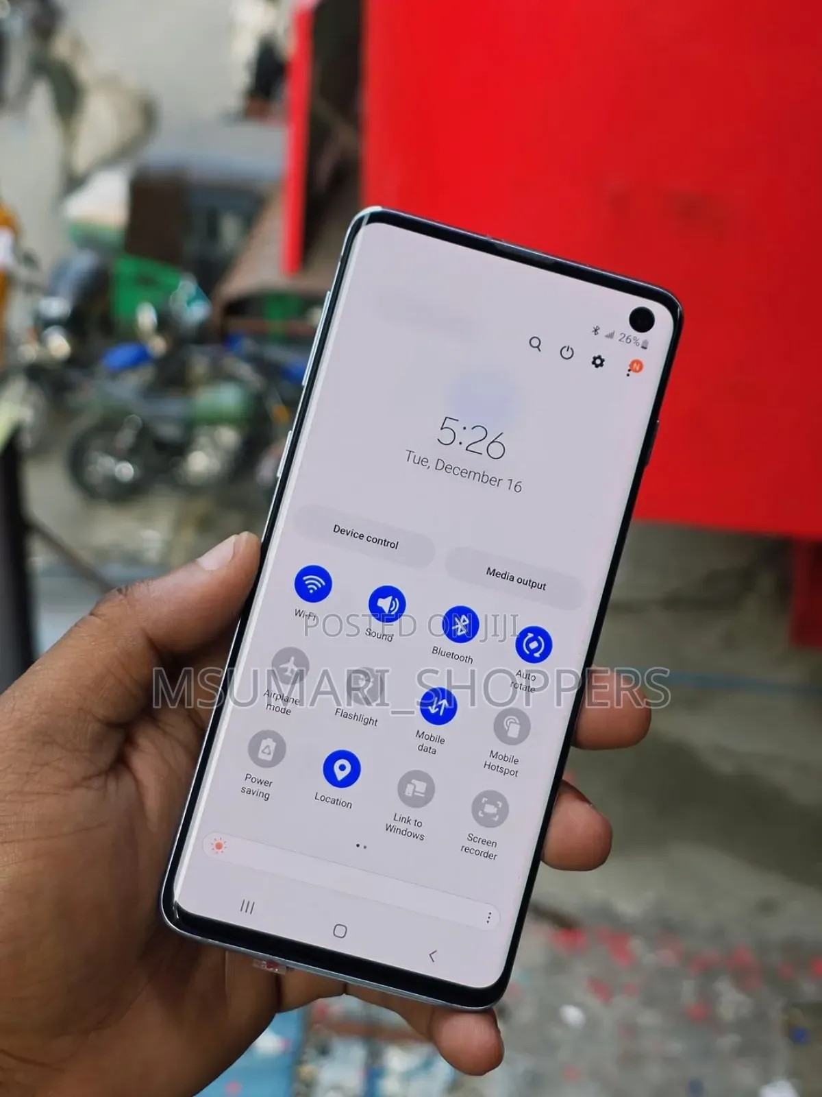 New Samsung Galaxy S10 128 GB Blue