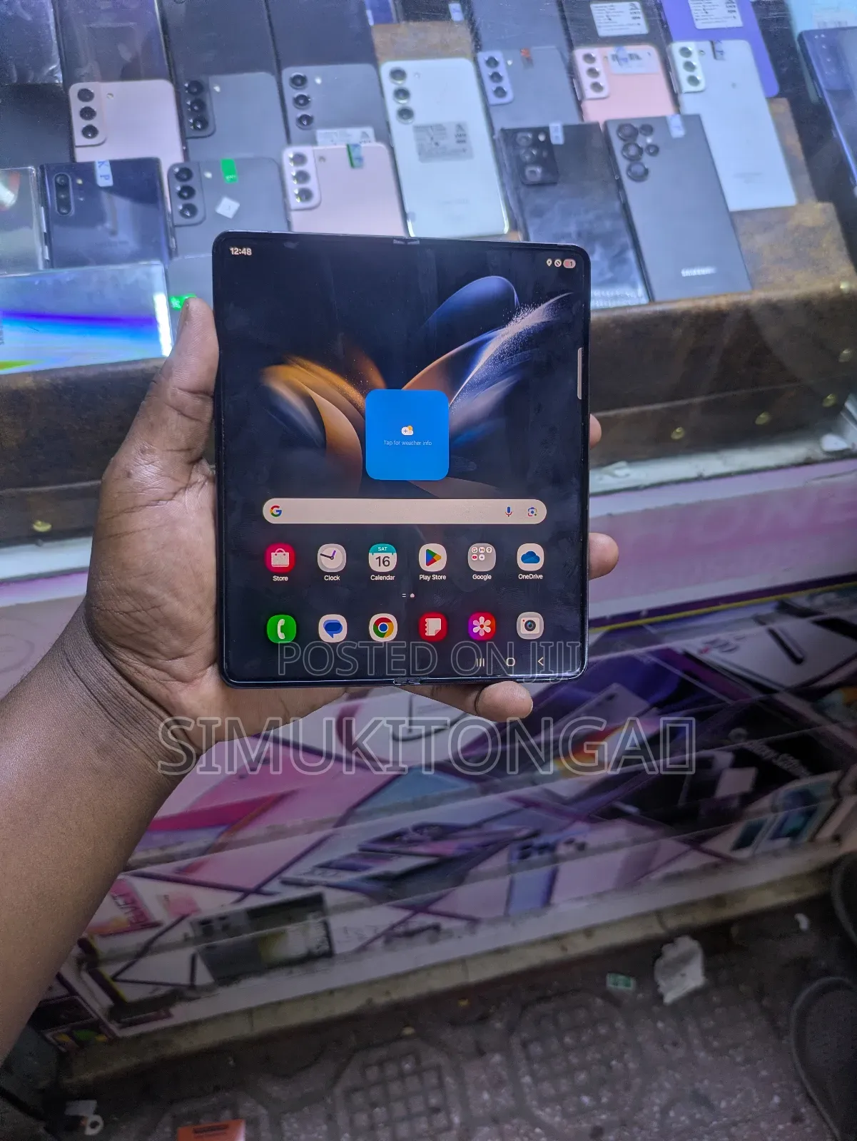New Samsung Galaxy Z Fold4 512 GB Black