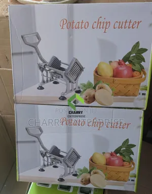 Heavy-Duty Commercial Potato and Vegetable Slicer / Cutter.