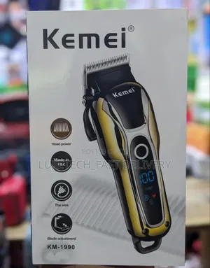 Kemei Km-1990 Professional Rechargeable Hair Clipper